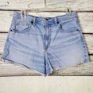 Universal Thread 90s Cutoff Jean Shorts Women’s Size 8R High Rise Light Wash